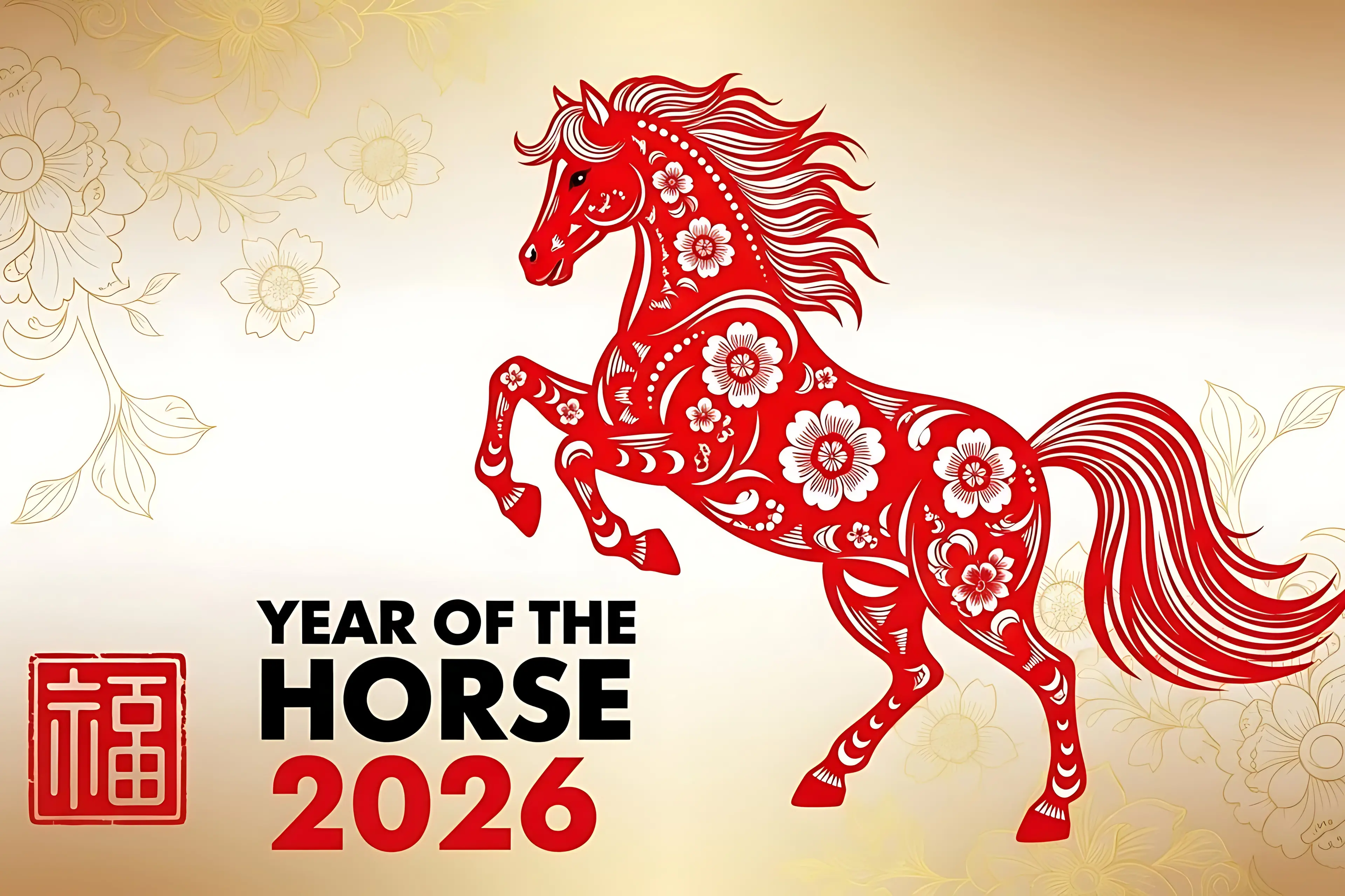 <p>Year of the Horse - Prokash Adobe.Stock.com</p>\\n