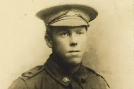 <p>Charles Walter McCrone went away to war at 23 years of age</p>\\n