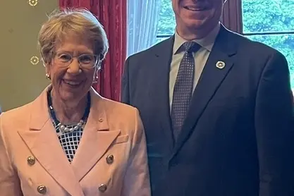 <p>Her Excellency The Hon. Margaret Beazley and Cr Firman</p>\\n