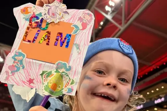 <p>Alula, Liam Martin\\'s niece cheered him on during Game 3 of the State of Origin last week.</p>\\n