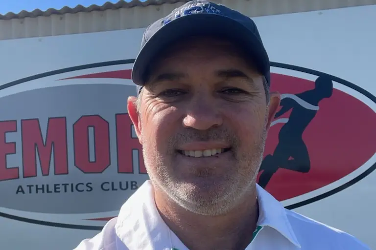 <p>Temora athletics coach, Greg Wiencke.</p>\\n