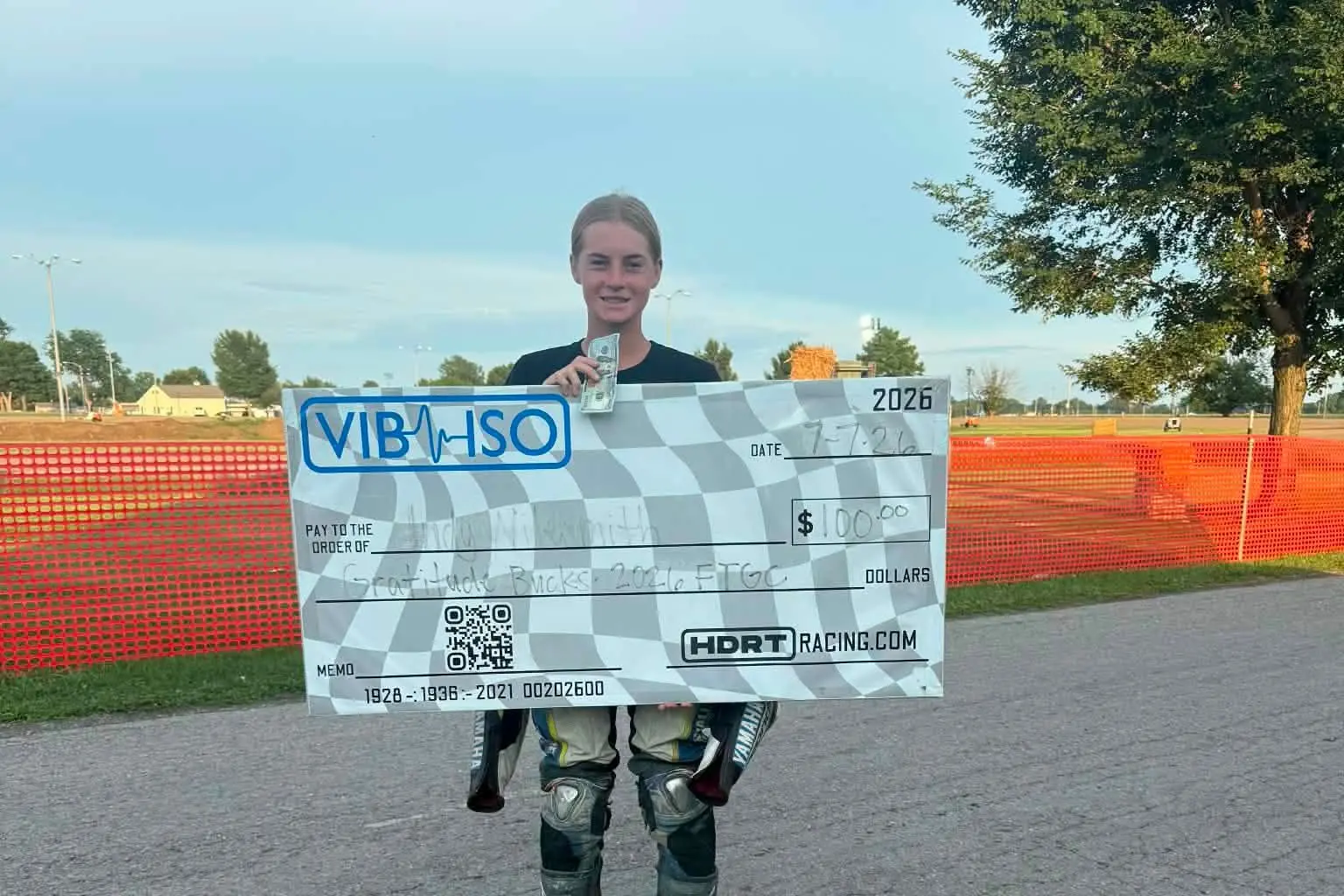 <p>Indy Wilesmith at one of her championships in the United States.</p>\\n