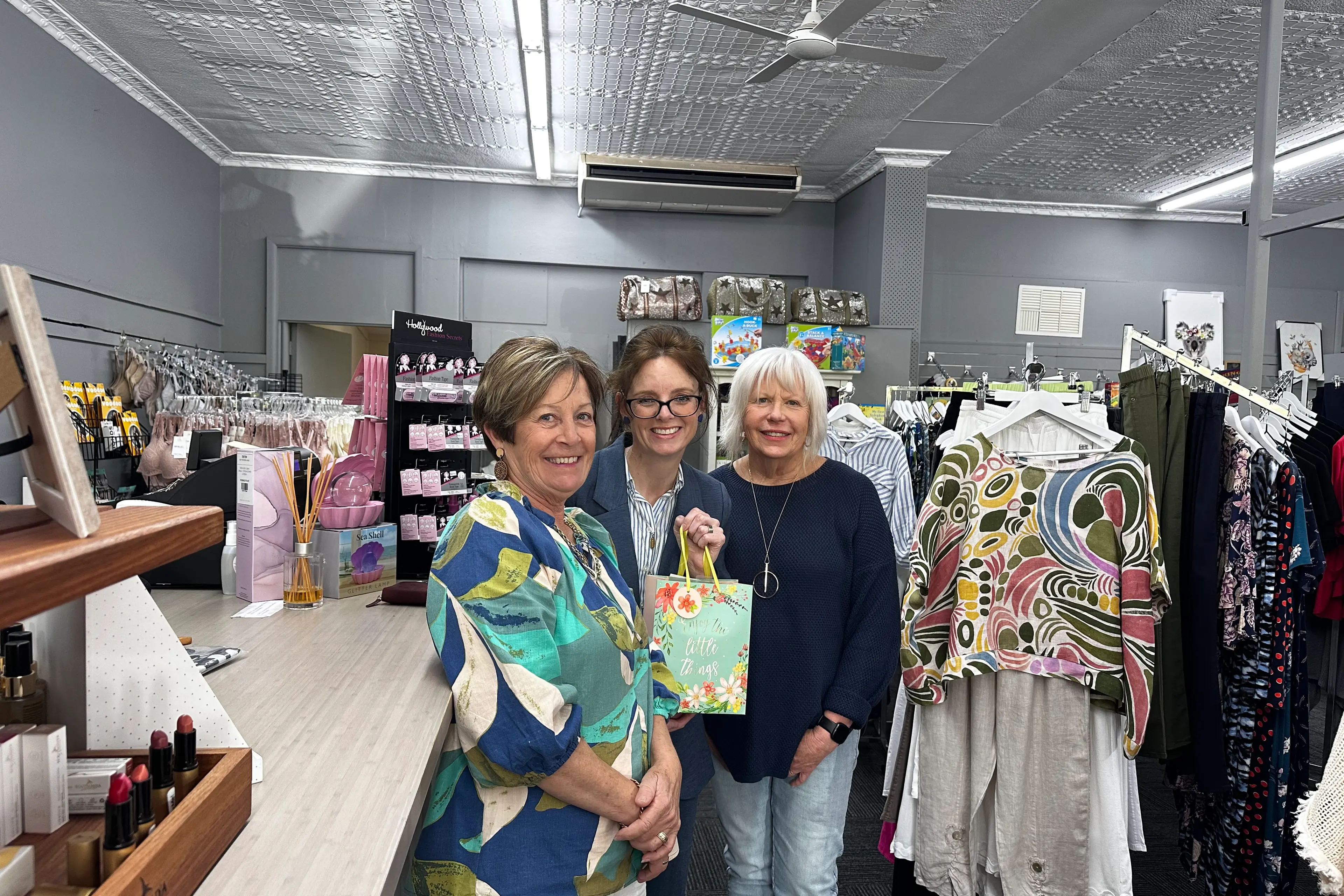 <p>Steph Cooke at Daisy\\'s Decor in Gundagai.</p>\\n