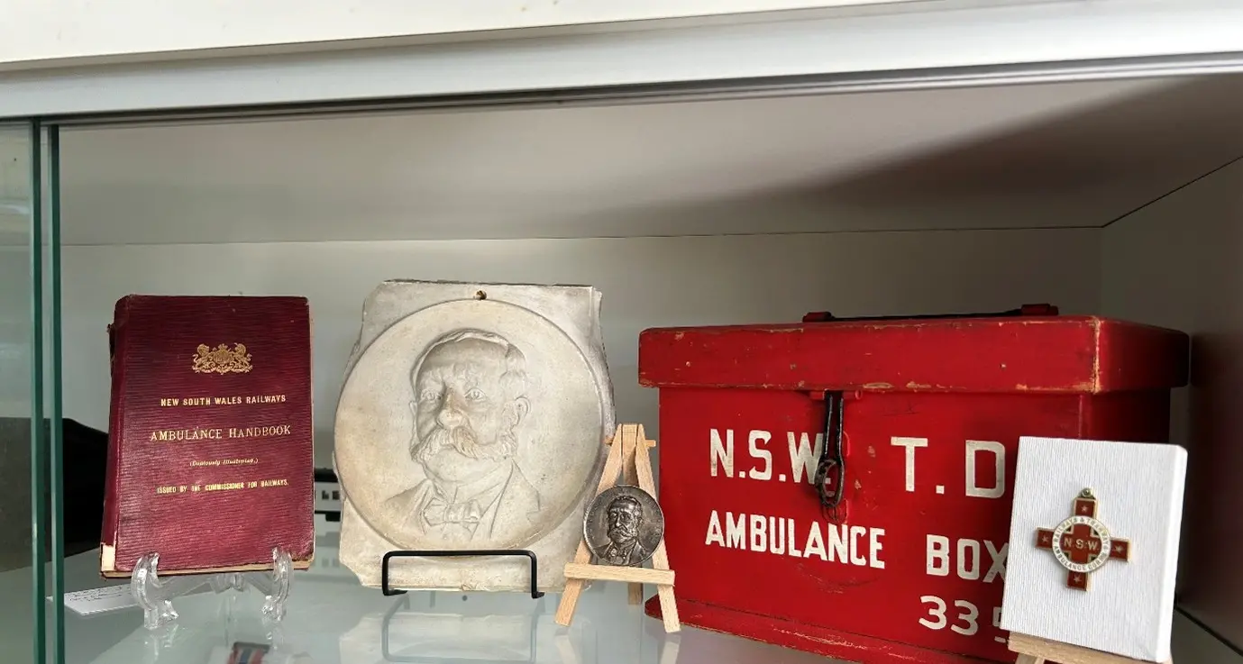 Ambulance museum adds piece of railway history