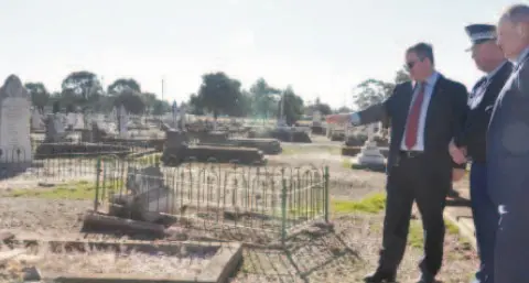 $10,000 reward still on offer for cemetery vandals