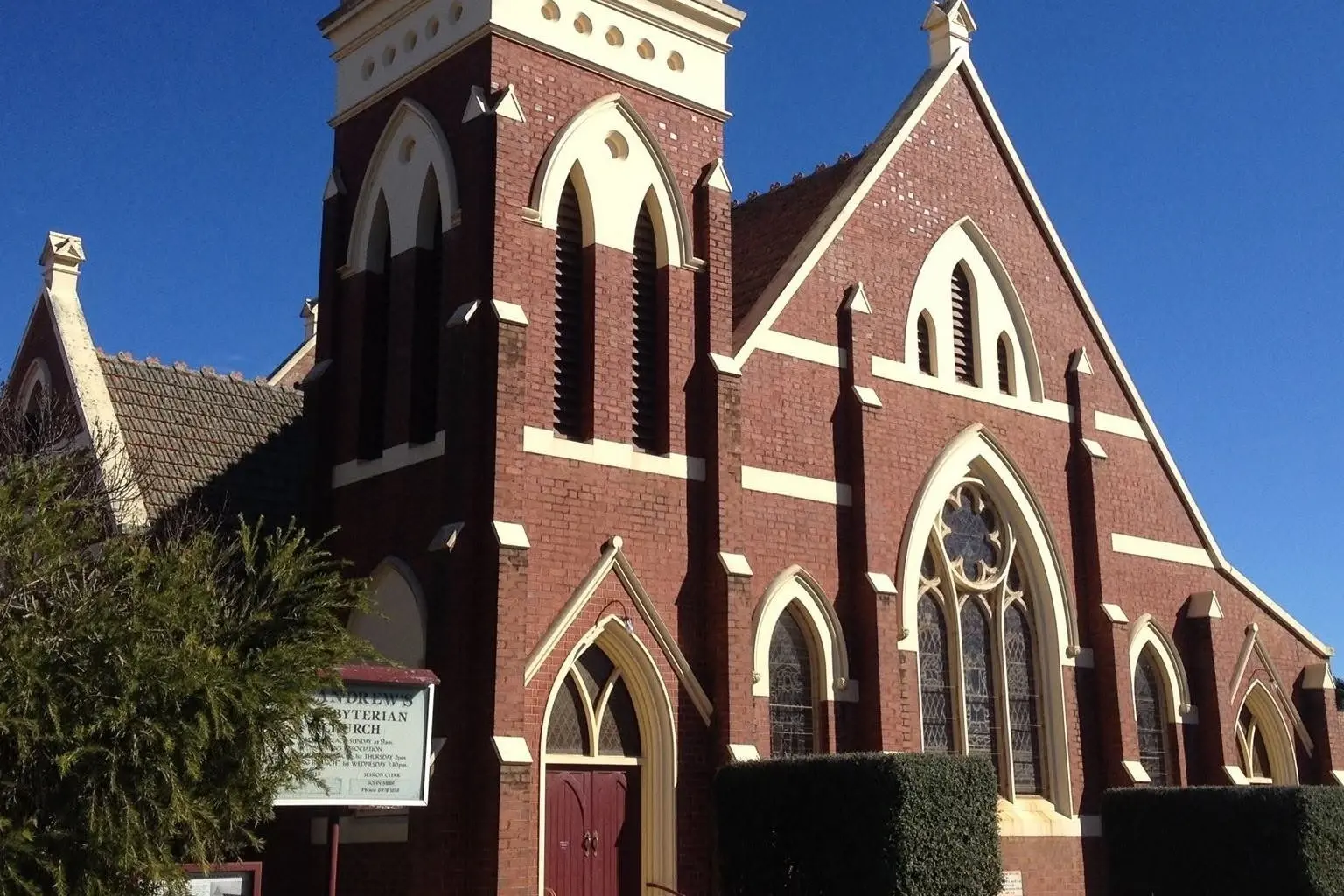 <p>St Andrews Presbyterian Church, Temora. PHOTO: Facebook</p>\\n