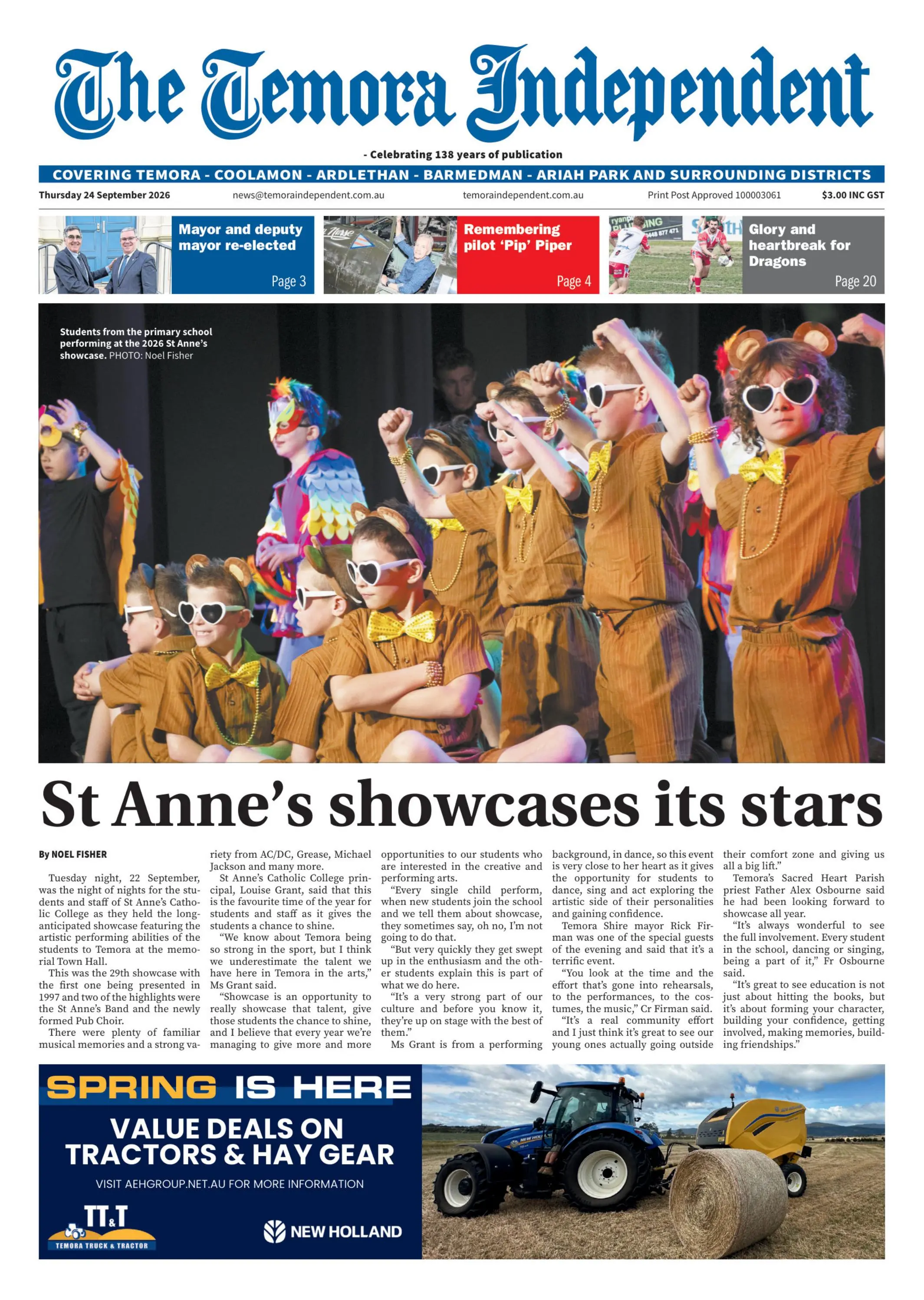 Temora Independent, Thursday, 24 September, 2026