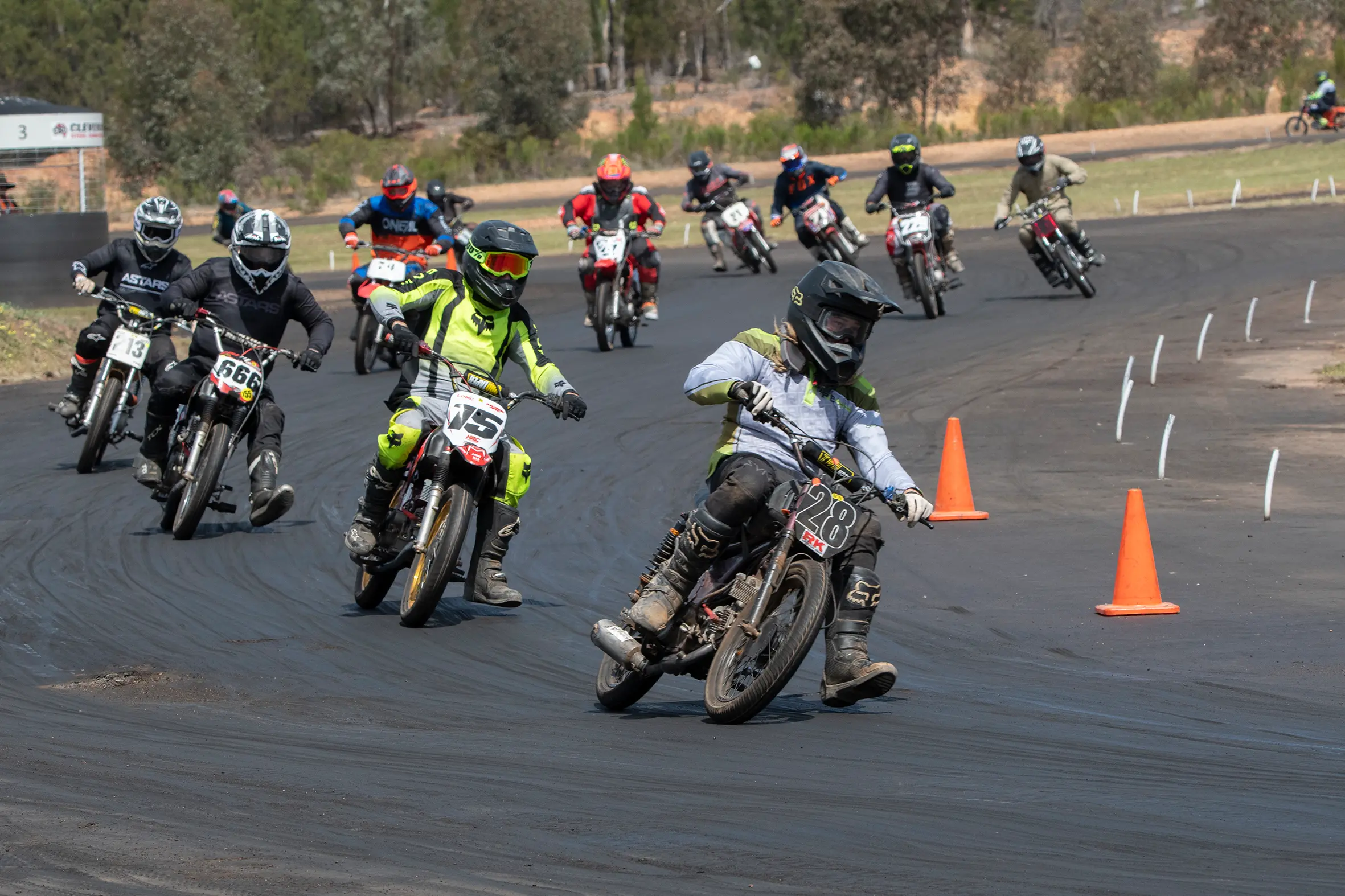 <p>There was a lot of action at the Woodlands Speedway over the weekend, with junior and senior riders taking to the track.</p>\\n