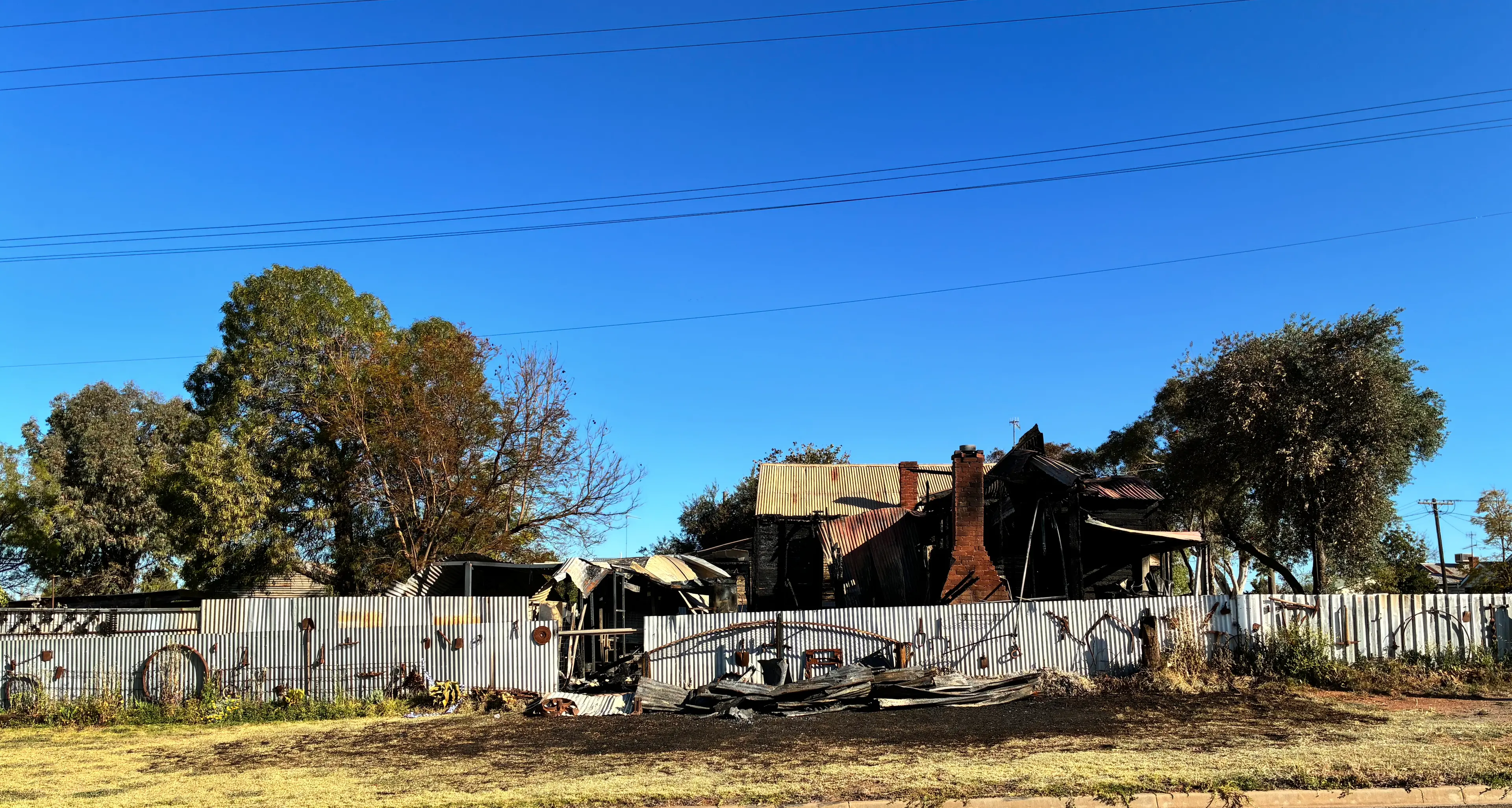 Police investigate Ingram house fire