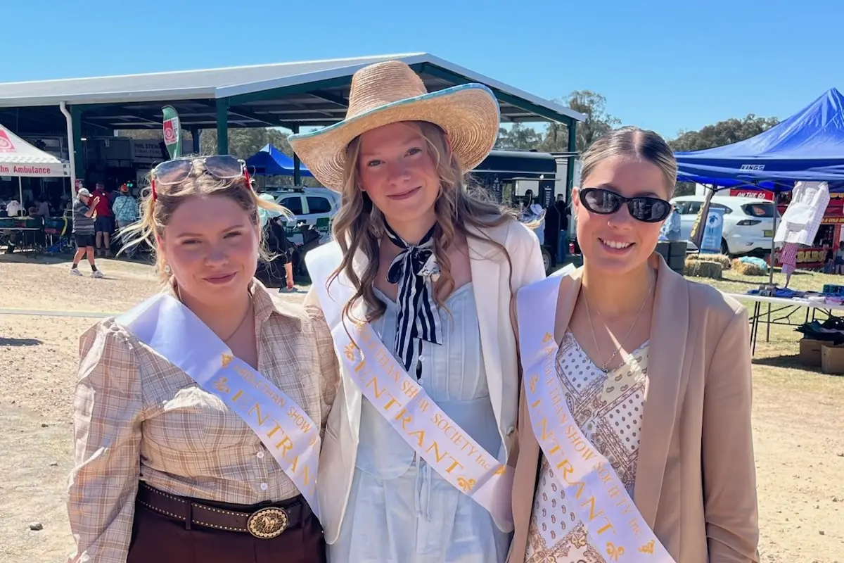 <p>L-R: Young Women Finalists, Stevie-Jane Peagam, Matilda Osborne and Chalyce Kylie.</p>\\n