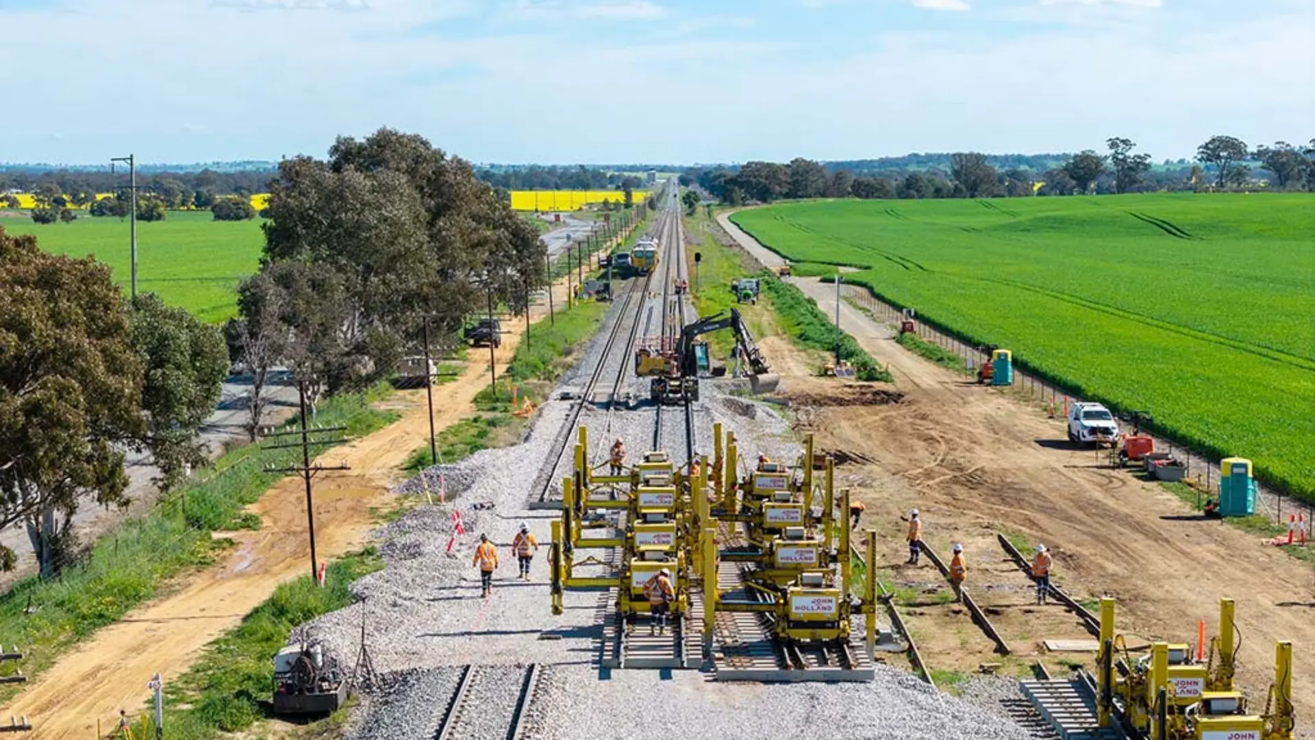 Major progress on new rail section