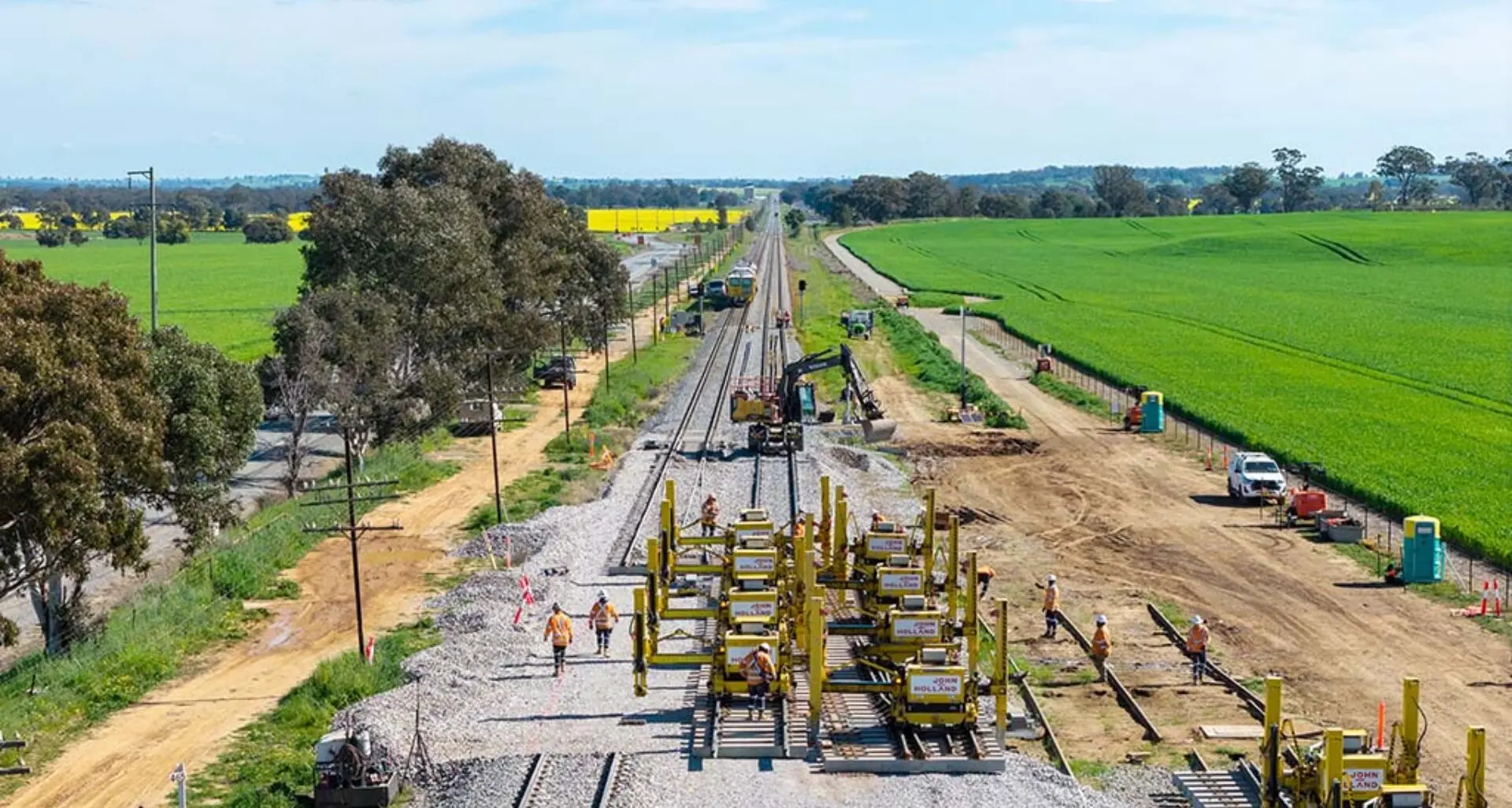Major progress on new rail section
