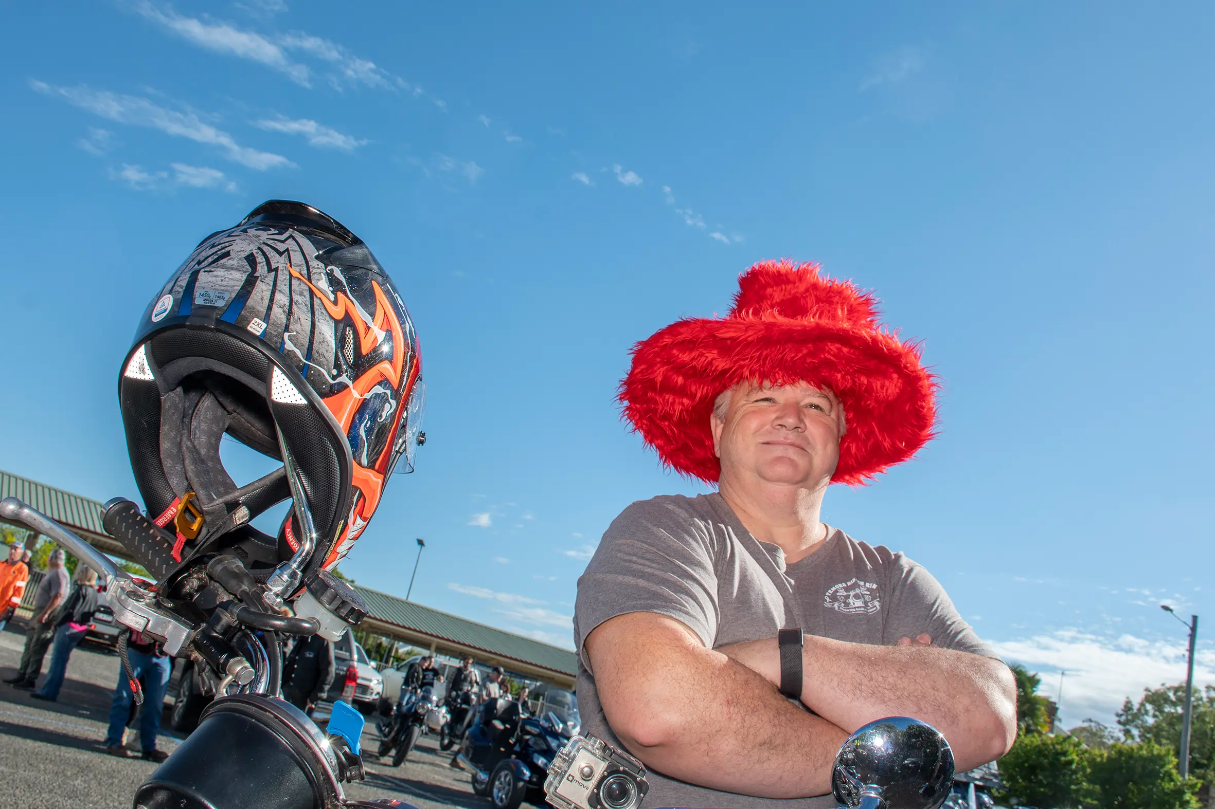 Riders rally for Can Assist