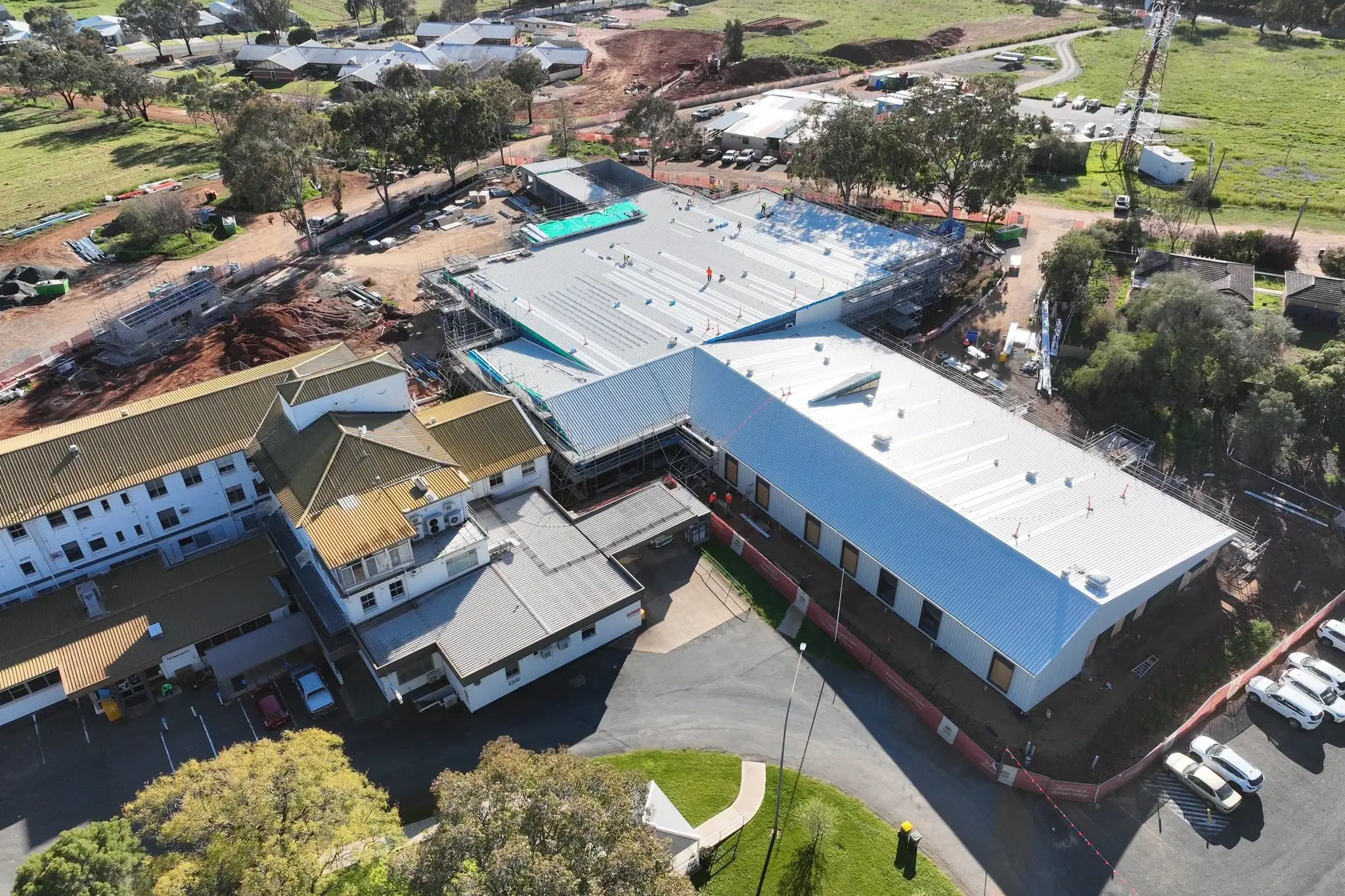<p>Now the building structure is complete, work will progress on the internal fit-out</p>\\n