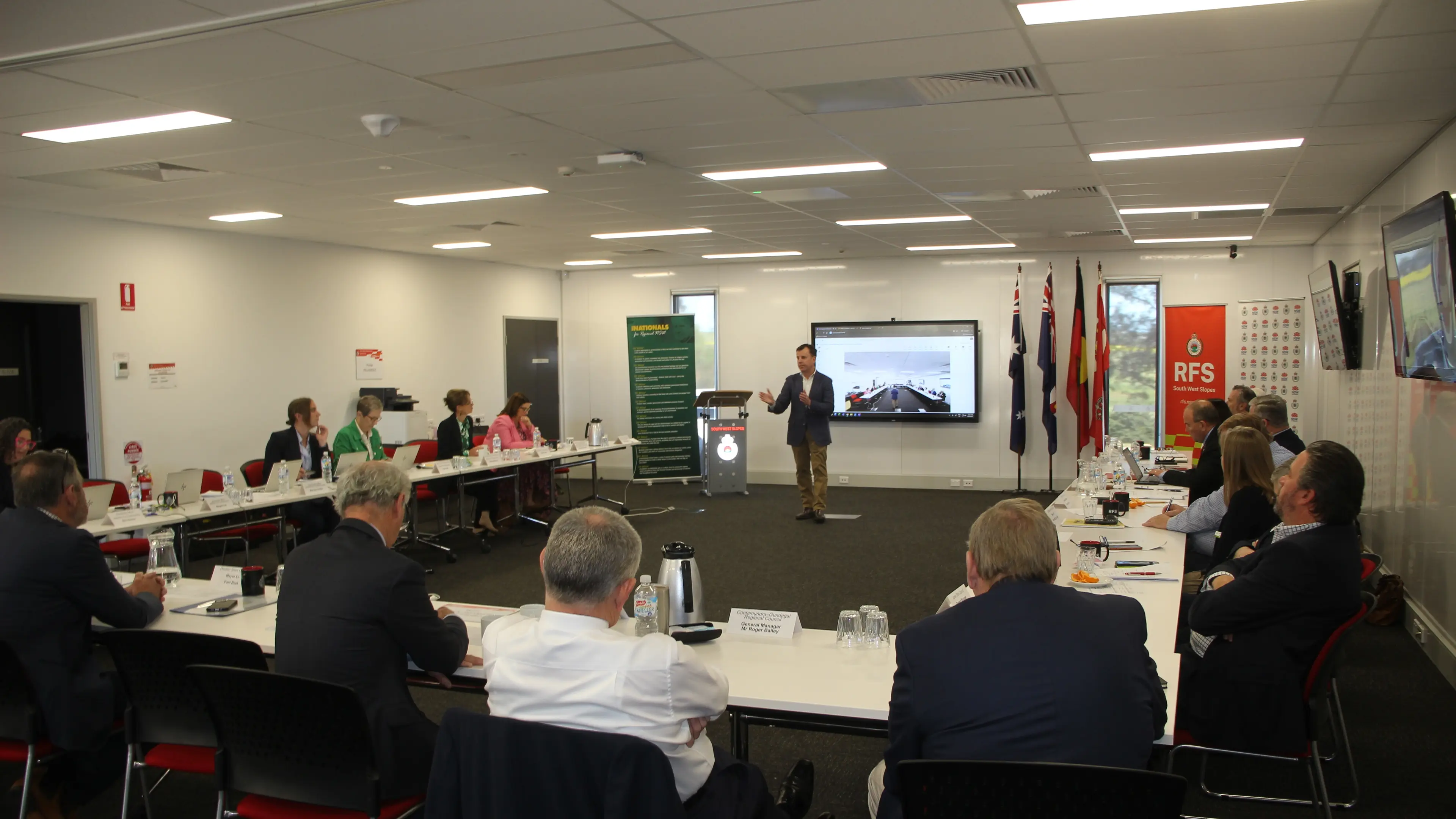 Councils converge in Harden for mayoral summit