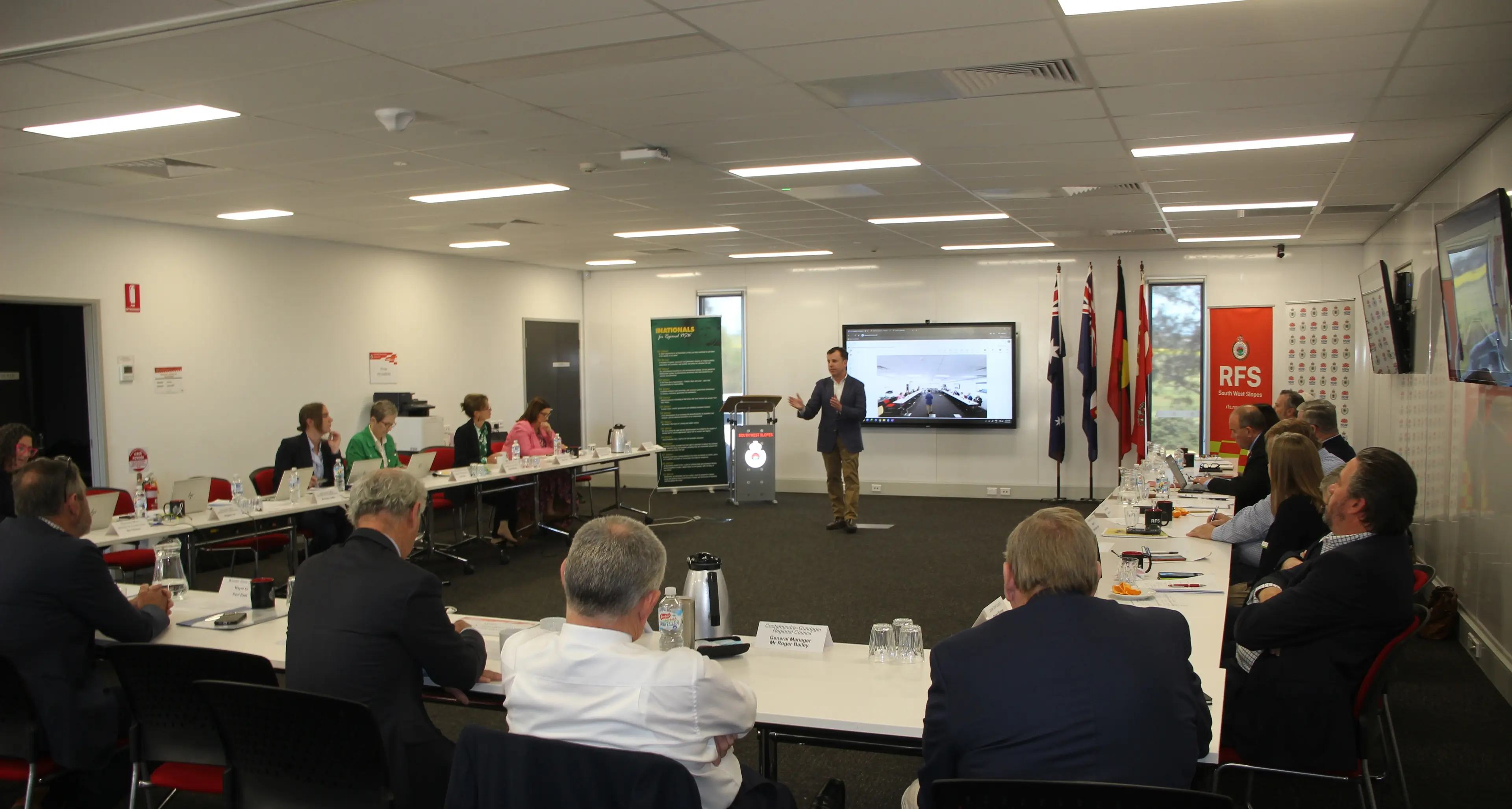 Councils converge in Harden for mayoral summit