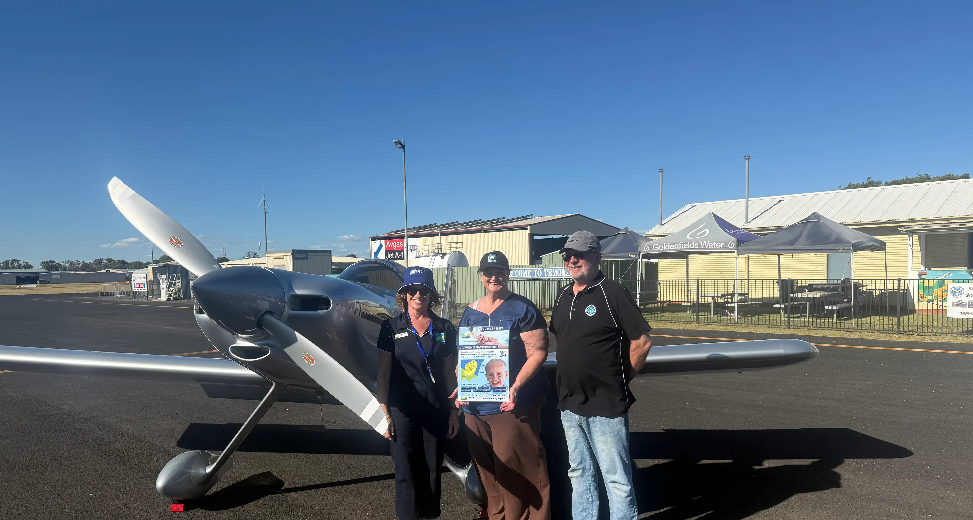Flying High for Country Hope