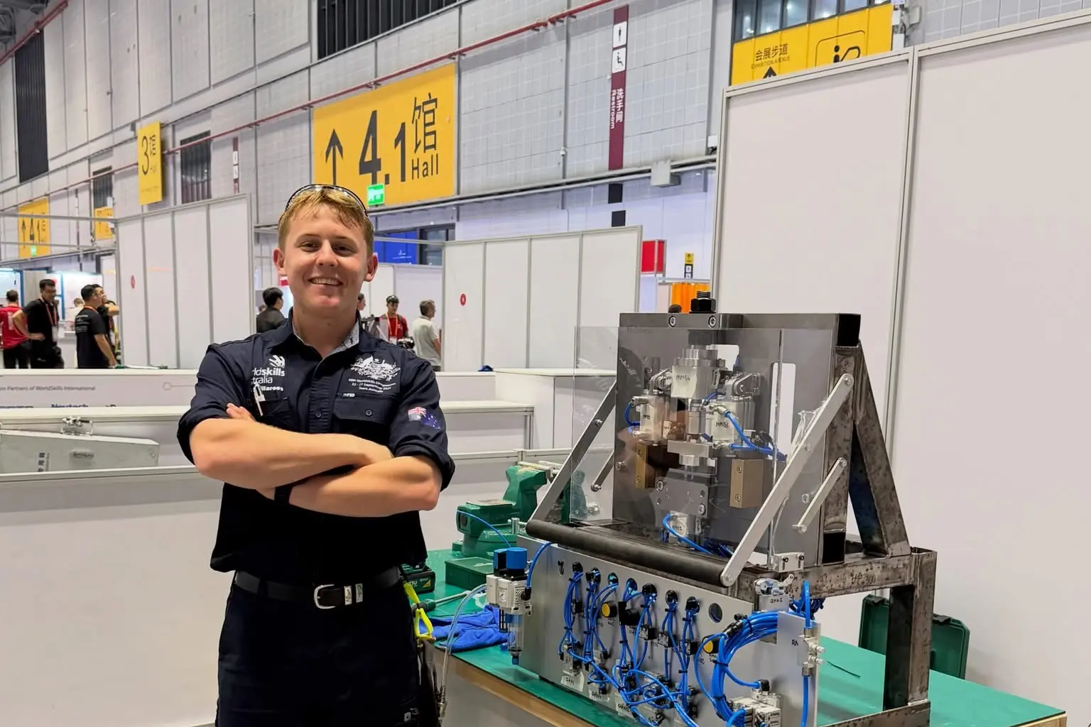 Bailey's WorldSkills medal upgraded