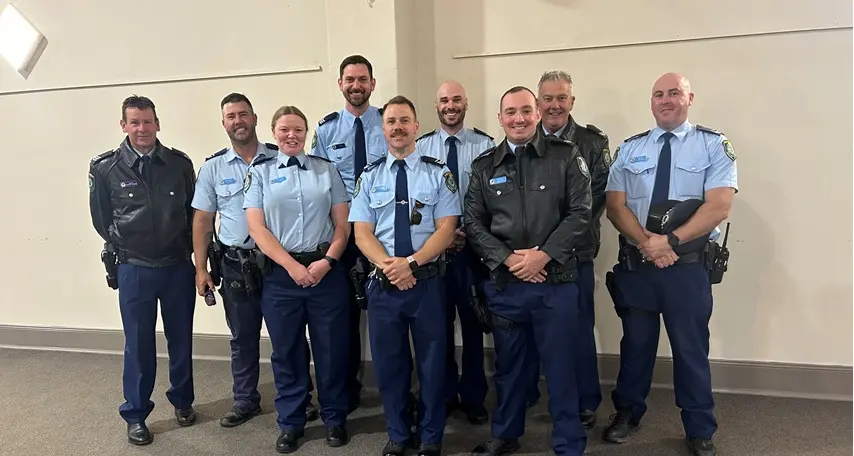 Officers recognised at Hume district awards