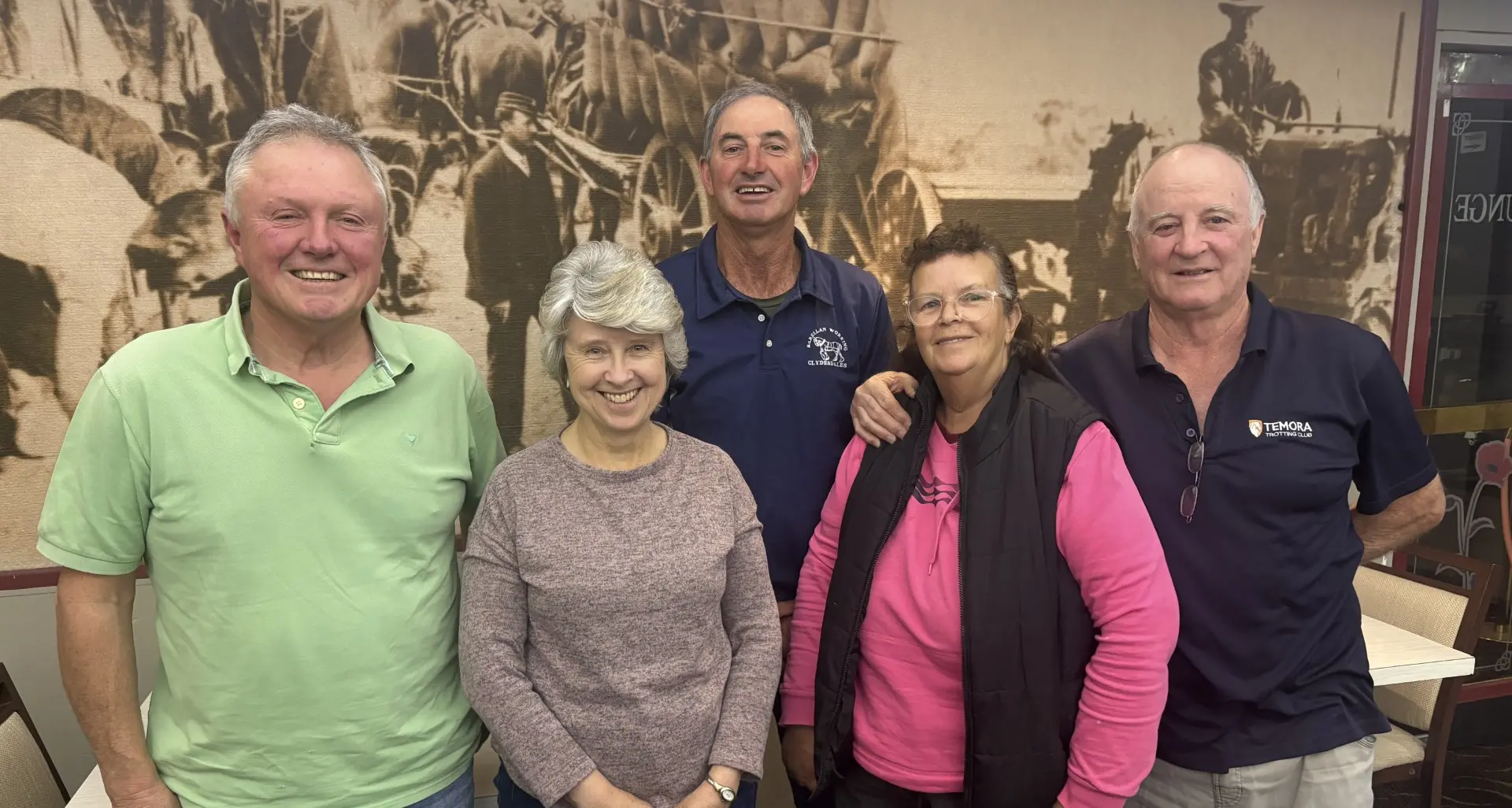 Temora Show Trust's new management team