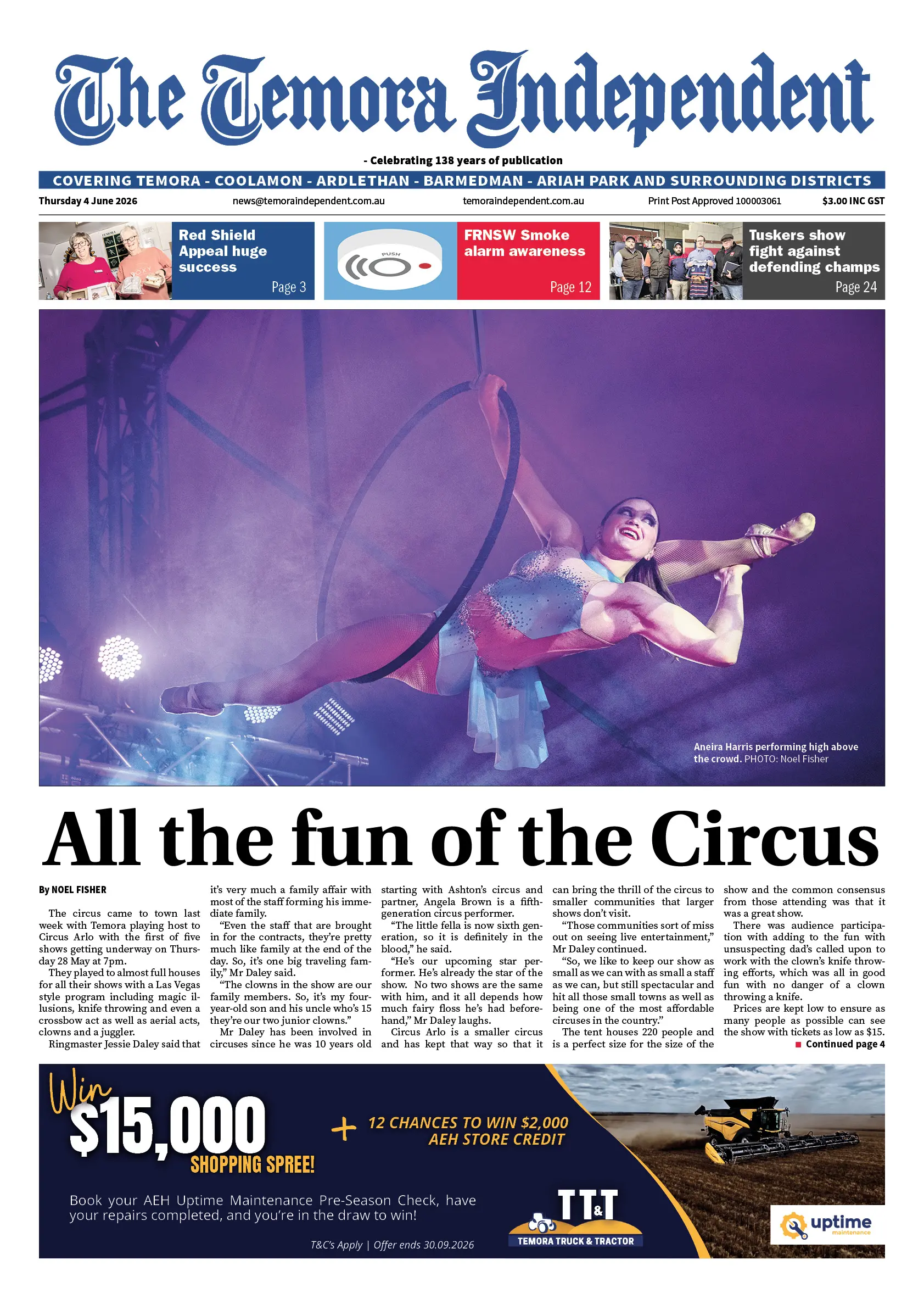 Temora Independent, Thursday 4 June 2026